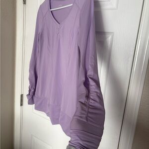 Zella Lilac Long Sleeve Women's Top